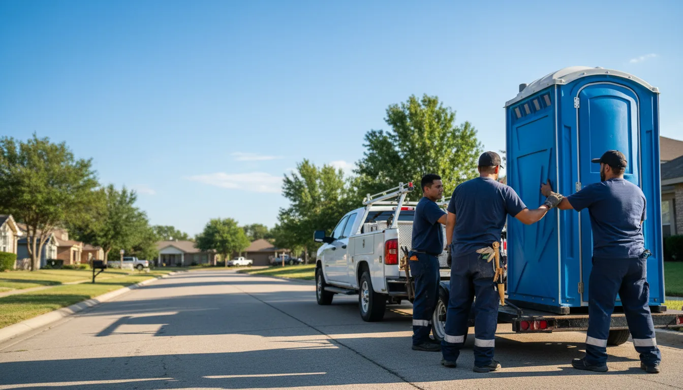 Portable Toilet Rental in White Cloud, MI near me